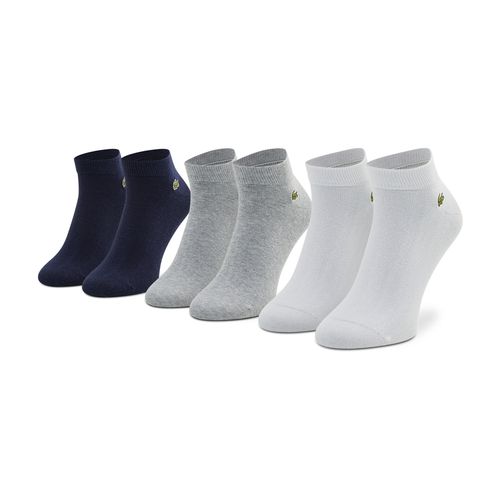 Chaussettes hautes unisex Lacoste RA4183 Bleu marine - Chaussures.fr - Modalova