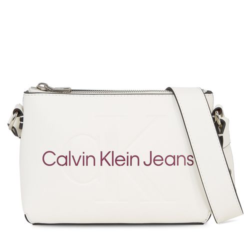 Sac à main Calvin Klein Jeans Sculpted Camera Pouch21 Mono K60K610681 Écru - Chaussures.fr - Modalova