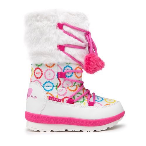 Bottes de neige Agatha Ruiz de la Prada 221995-B S Blanc - Chaussures.fr - Modalova