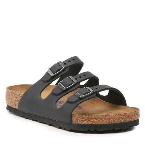 Mules / sandales de bain Birkenstock Florida 1011445 Black - Chaussures.fr - Modalova
