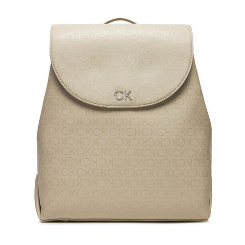 Sac à dos Calvin Klein Ck Daily Backpack_Epi Mono K60K611881 Stoney Beige Epi Mono PEA - Chaussures.fr - Modalova