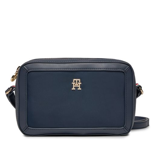 Sac à main Tommy Hilfiger Th Essential S Crossover AW0AW15716 Space Blue DW6 - Chaussures.fr - Modalova