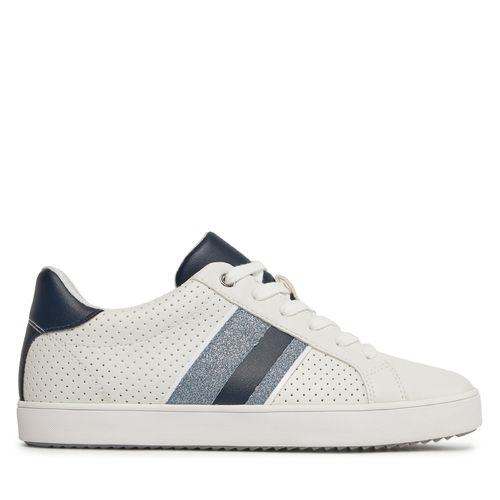 Sneakers Geox D Blomiee D366HF 000BC C0899 White/Navy - Chaussures.fr - Modalova