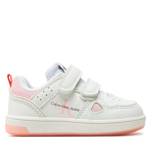 Sneakers Calvin Klein Jeans V1A9-80783-1355 M White/Pink X134 - Chaussures.fr - Modalova