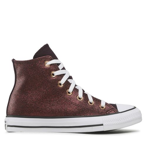 Sneakers Converse Ctas Hi A04181C Black Cherry/White/Copper - Chaussures.fr - Modalova