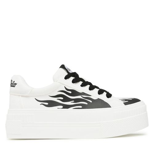 Sneakers Buffalo Paired Flame 1630981 White / Black - Chaussures.fr - Modalova