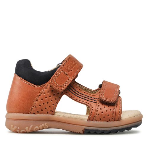 Sandales Kickers Plazabi 414746-10 M Marron - Chaussures.fr - Modalova