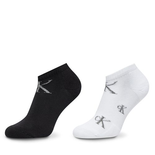 Lot de 2 paires de chaussettes basses Calvin Klein Jeans 701229459 Blanc - Chaussures.fr - Modalova