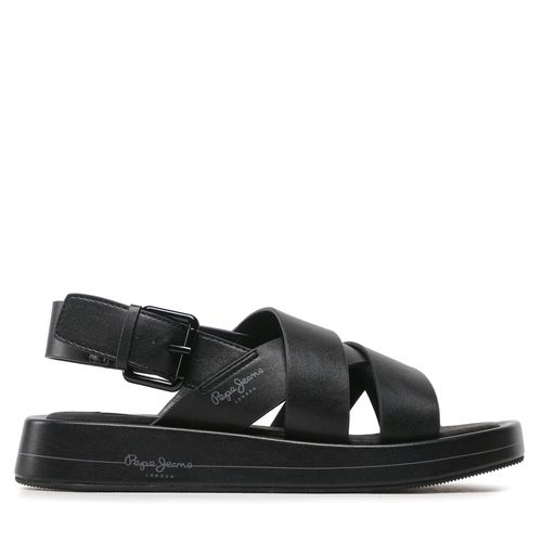 Sandales Pepe Jeans Summer Block PLS90578 Noir - Chaussures.fr - Modalova