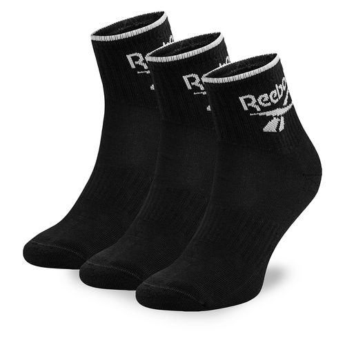 Lot de 3 paires de chaussettes hautes unisexe Reebok R0362-SS24 (3-pack) Noir - Chaussures.fr - Modalova