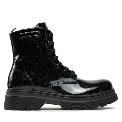 Bottes Tommy Hilfiger T4A5-33041-1237999 S Black 999 - Chaussures.fr - Modalova