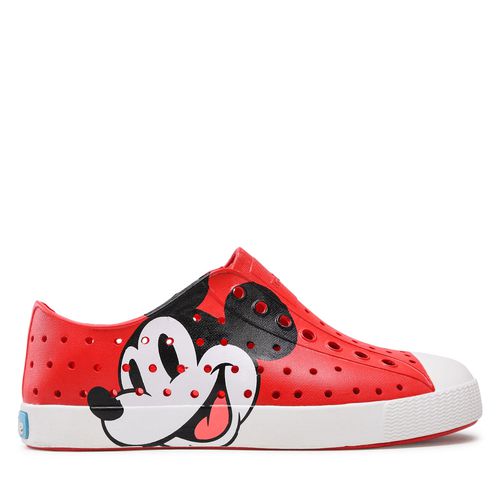 Sneakers Native Jefferson Print 12112001-6410 Torch Red/Shell White/Classic Mickey - Chaussures.fr - Modalova