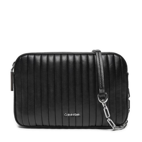 Sac à main Calvin Klein Mini Line Quilt Camera Bag K60K613078 Noir - Chaussures.fr - Modalova