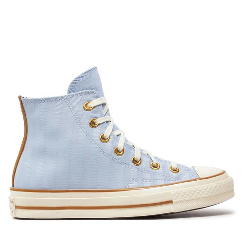 Sneakers Converse Chuck 70 Herringbone Stripe A08861C Bleu - Chaussures.fr - Modalova