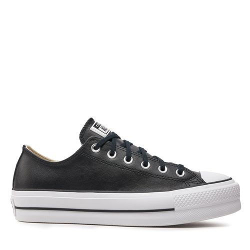 Sneakers Converse Ctas Lift Clean Ox 561681C Black/Black/White - Chaussures.fr - Modalova