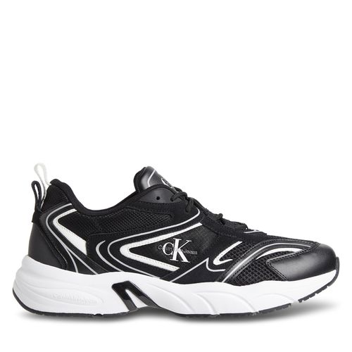 Sneakers Calvin Klein Jeans Retro Tennis Su-Mesh YM0YM00589 0GM - Chaussures.fr - Modalova