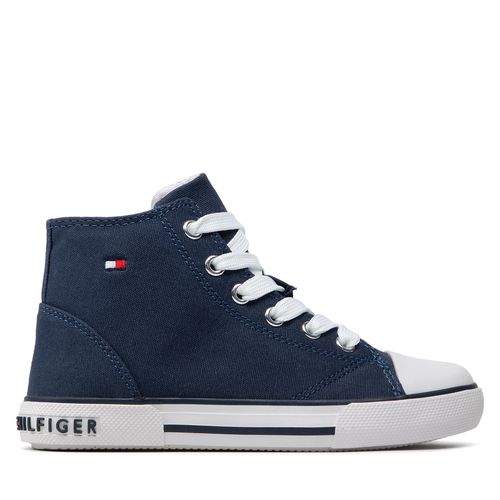 Sneakers Tommy Hilfiger High Top Lace-Up Sneaker T3X4-32209-0890 M Blue 800 - Chaussures.fr - Modalova