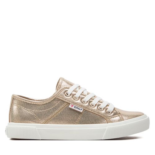 Sneakers ONLY Shoes Nicola 15318574 Gold 4454813 - Chaussures.fr - Modalova