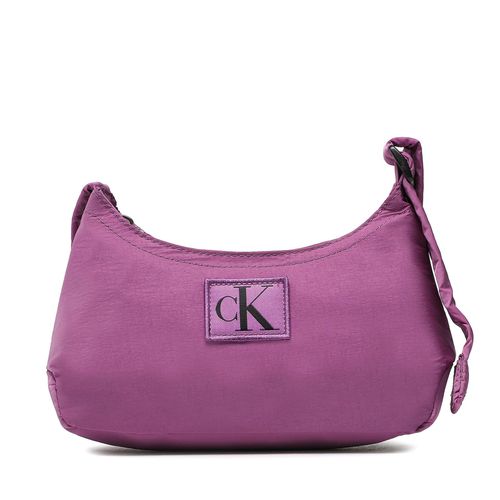 Sac à main Calvin Klein Jeans City Nylon Round Shoulder23 K60K610333 Violet - Chaussures.fr - Modalova