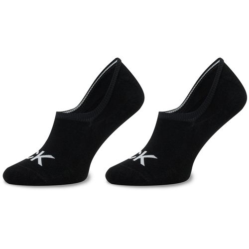 Lot de 2 paires de socquettes Calvin Klein 701218716 Noir - Chaussures.fr - Modalova
