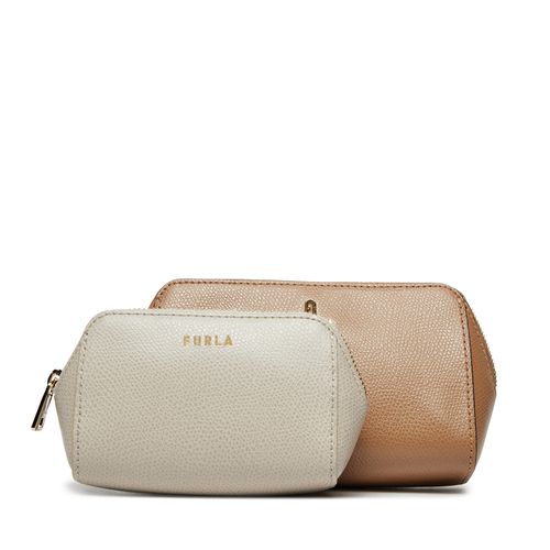 Trousse de toilette Furla Camelia  WE00453 ARE000 3407S Marron - Chaussures.fr - Modalova