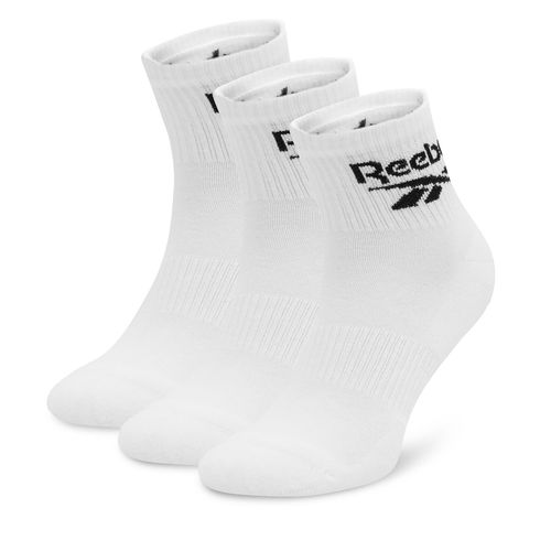 Lot de 3 paires de chaussettes hautes unisexe Reebok R0427-SS24 (3-pack) Blanc - Chaussures.fr - Modalova