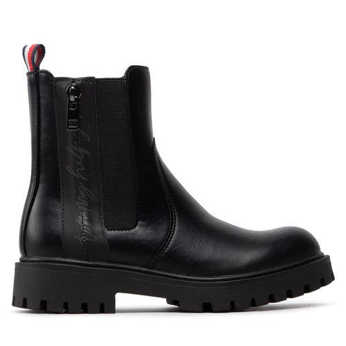 Bottes Tommy Hilfiger Cheksea Boot T3A5-32390-1355 Black 999 - Chaussures.fr - Modalova