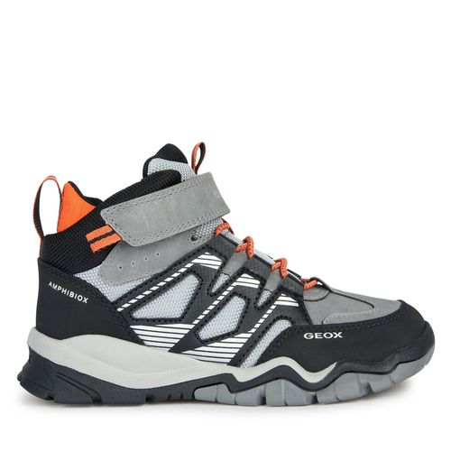 Boots Geox J Montrack Boy B Abx J26HBC 0FUME C0036 M Grey/Orange - Chaussures.fr - Modalova