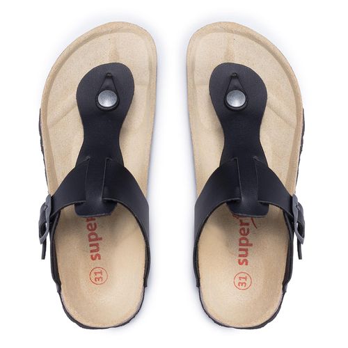 Tongs Superfit 0-600114-0000 S Noir - Chaussures.fr - Modalova