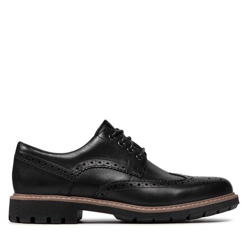 Chaussures basses Clarks Batcombe Wing 261271927 Black Leather - Chaussures.fr - Modalova