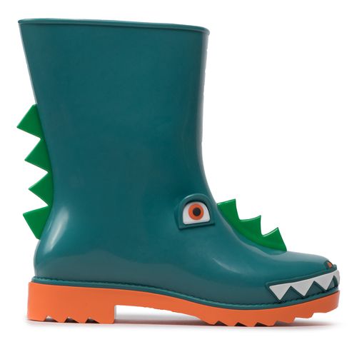 Bottes de pluie Melissa Mini Melissa Rain Boot + Fabul 33677 Orange/Green AF028 - Chaussures.fr - Modalova