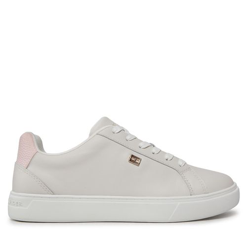 Sneakers Tommy Hilfiger Essential Court Sneaker FW0FW07686 Gris - Chaussures.fr - Modalova