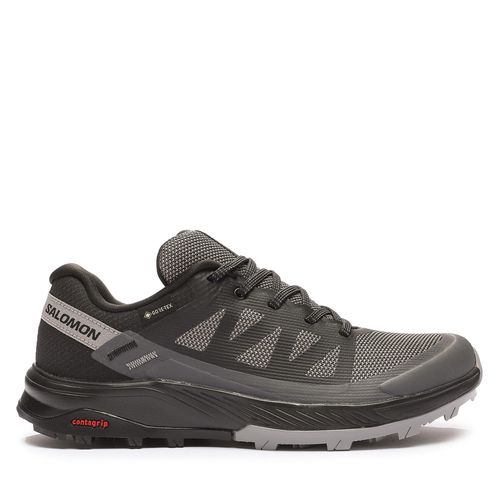 Chaussures de trekking Salomon Outrise Gtx W GORE-TEX L47142600 Black/Magnet/Gull - Chaussures.fr - Modalova