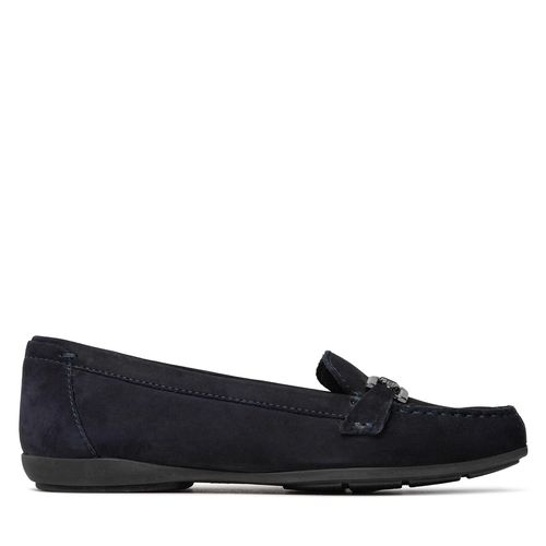 Mocassins Geox D Annytah Moc A D84BMA 00032 C4007 Bleu marine - Chaussures.fr - Modalova