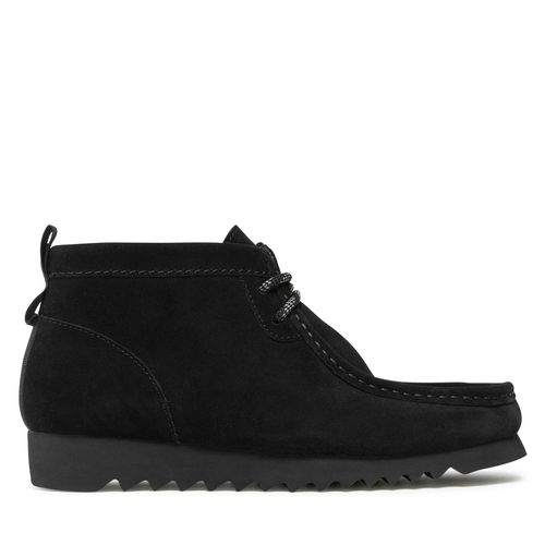 Boots Clarks Wallabee2 Ftre 261749367 Black Suede - Chaussures.fr - Modalova