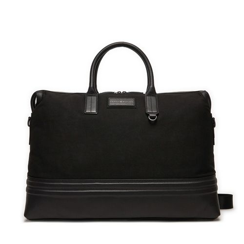 Sac Tommy Hilfiger Casual Duffle AM0AM12475 Noir - Chaussures.fr - Modalova