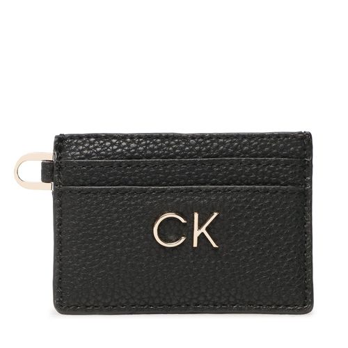 Étui cartes de crédit Calvin Klein Re-Lock Cardholder K60K610671 BAX - Chaussures.fr - Modalova