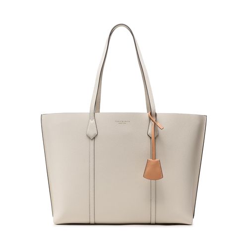 Sac à main Tory Burch Perry Triple-Compartment Tote 81932 New Ivory 104 - Chaussures.fr - Modalova