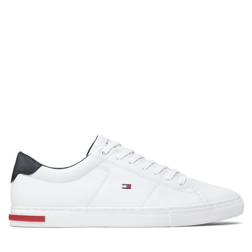Sneakers Tommy Hilfiger Essential Leather Detail Vulc FM0FM04047 Blanc - Chaussures.fr - Modalova