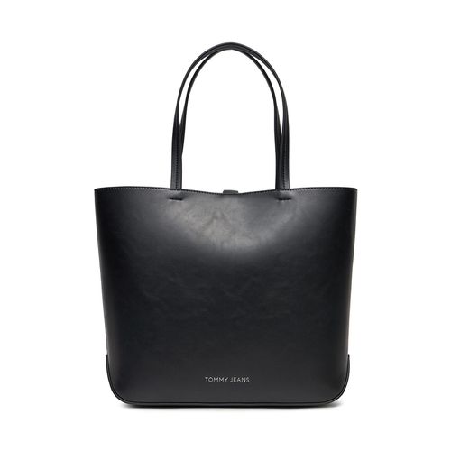 Sac à main Tommy Jeans Tjw Ess Must Tote AW0AW15827 Black BDS - Chaussures.fr - Modalova