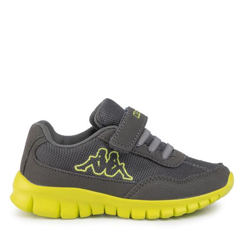 Sneakers Kappa 260634K Grey/Lime 1633 - Chaussures.fr - Modalova