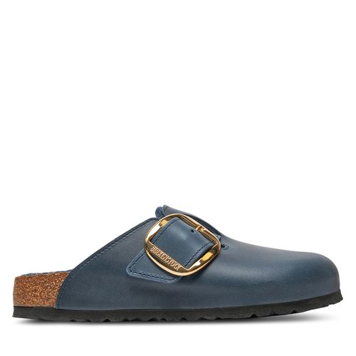 Mules / sandales de bain Birkenstock Boston Bb Shearling Leoi 1028014 Bleu marine - Chaussures.fr - Modalova