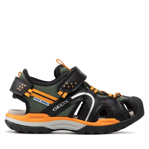 Sandales Geox J Borealis B.B J250RB 014ME C0038 S Black/Orange - Chaussures.fr - Modalova