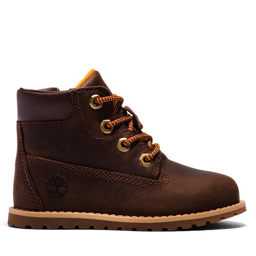 Boots Timberland Pokey Pine 6In Boot With TB0A2NC39311 Dk Brown Full Grain - Chaussures.fr - Modalova