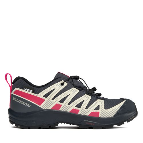 Chaussures de trekking Salomon Xa Pro V8 Climasalomon™ Waterproof L47310800 India Ink/Transparent Yellow/Pink Glo - Chaussures.fr - Modalova