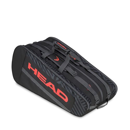 Sac Head Base Racquet Bag L 261303 Black/Orange BKOR - Chaussures.fr - Modalova