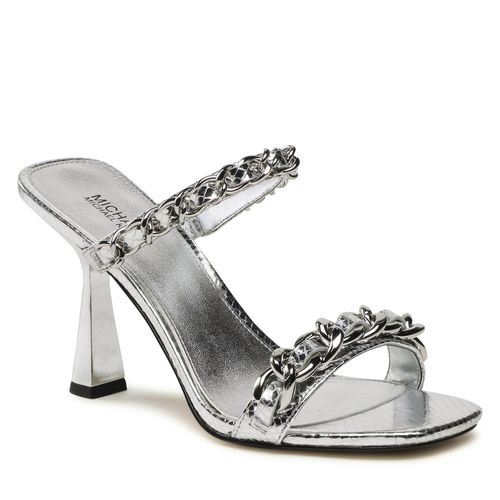 Mules / sandales de bain MICHAEL Michael Kors Clara Sandal 40S3CLHS1M Silver - Chaussures.fr - Modalova