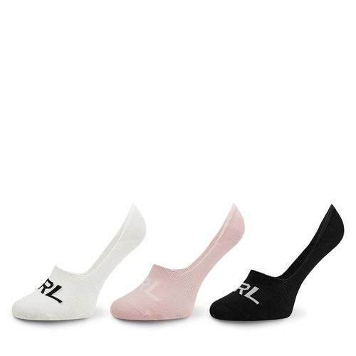 Lot de 3 paires de socquettes Lauren Ralph Lauren 454945106001 Pink/Ivory/Black - Chaussures.fr - Modalova