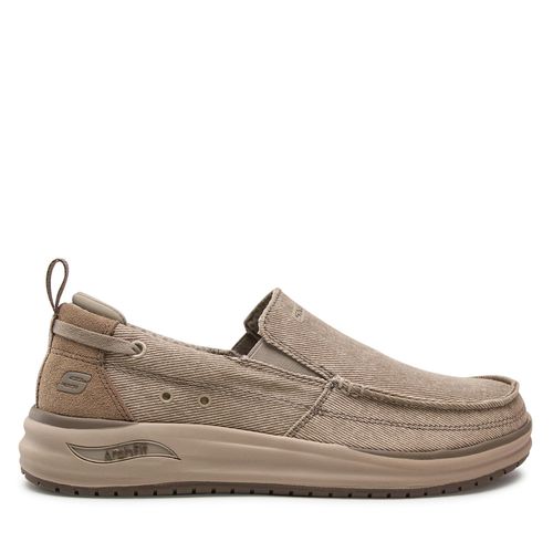 Chaussures basses Skechers Port Bow 204605/TPE Taupe - Chaussures.fr - Modalova