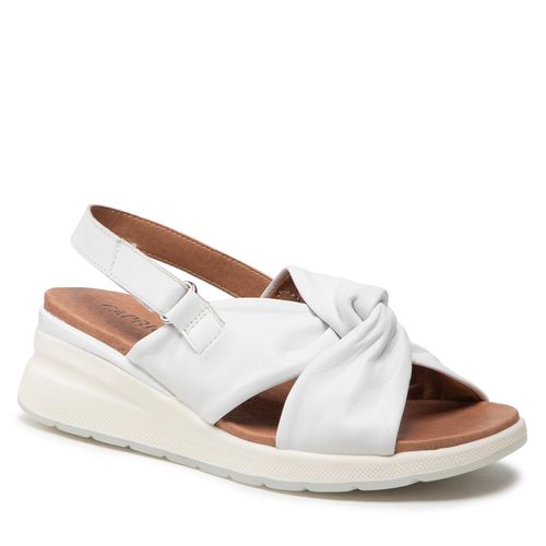 Sandales Caprice 9-28300-28 Blanc - Chaussures.fr - Modalova